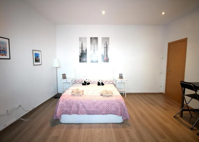 Gran Via Проживание в семье Барселона